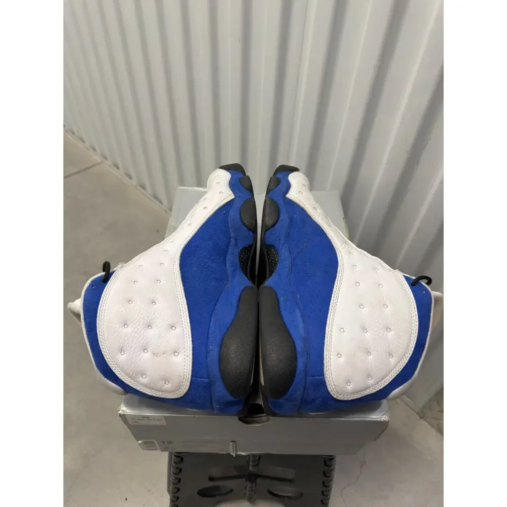 Nike Air Jordan 13 Hyper Royal White 2018 Size 12 Men's - 414571-117